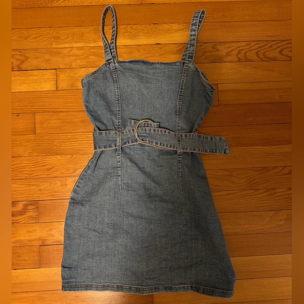 H&M Blue Denim Dress